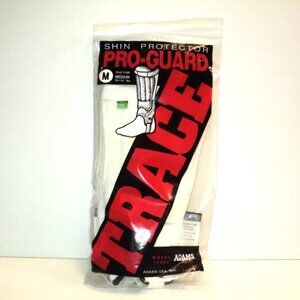 Adams Trace Pro-Guard Shin Protectors White Size Medium 76-115 Pounds NEW